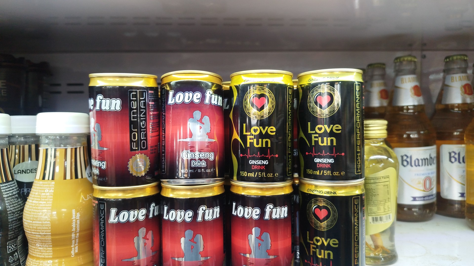 نوشیدنی جنسینگ اصل لاو فان Love Fun