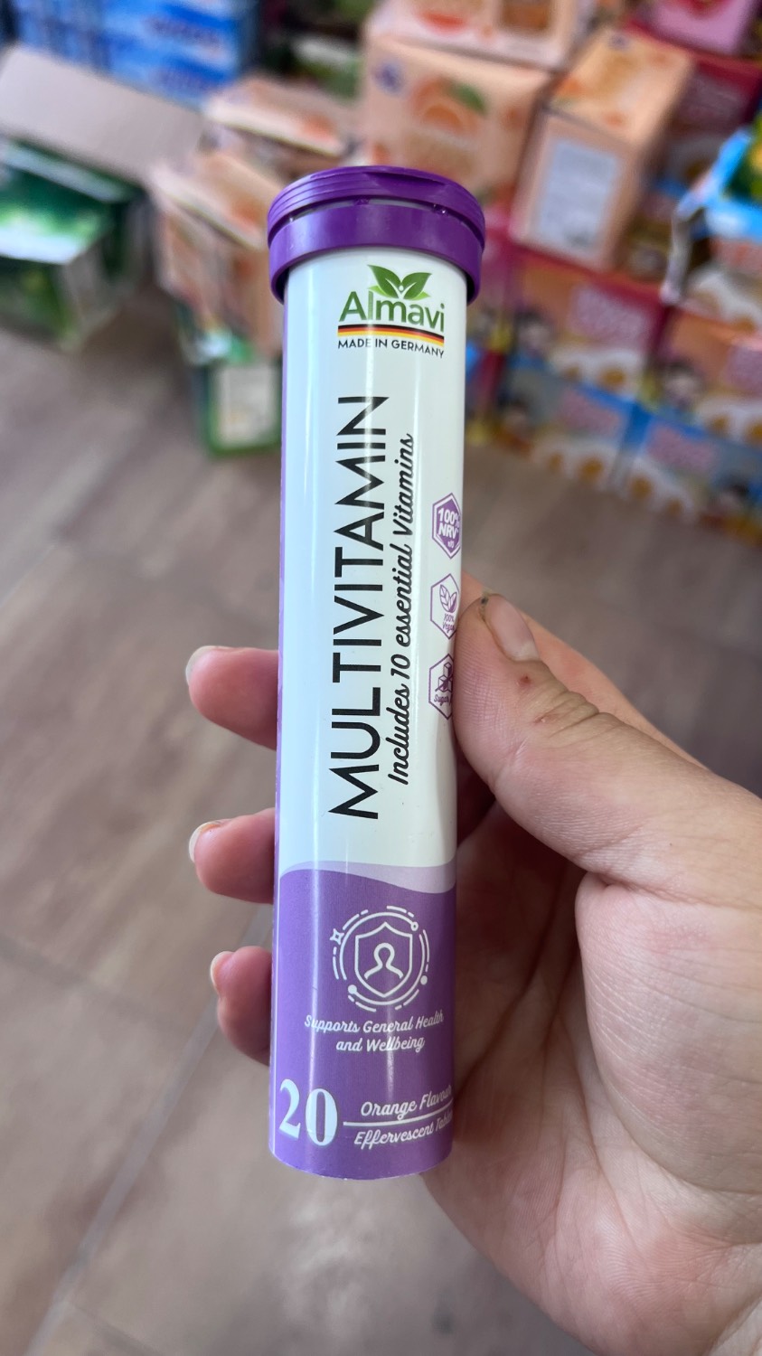 قرص جوشان مولتی ویتامین vitamin اصل